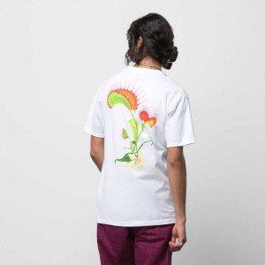 Vans Fatal Floral T-shirts Herren Weiß | 60485AZPI