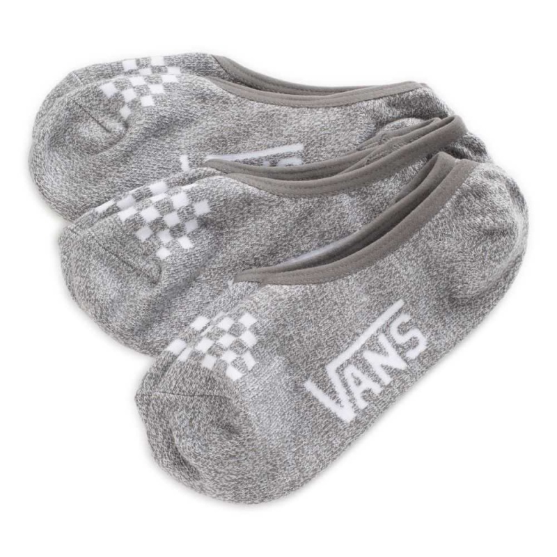 Vans Canoodle Canoodle Socks 3 Pack Size 6.5-10 Socken Damen Grau Weiß | 95320FXEG